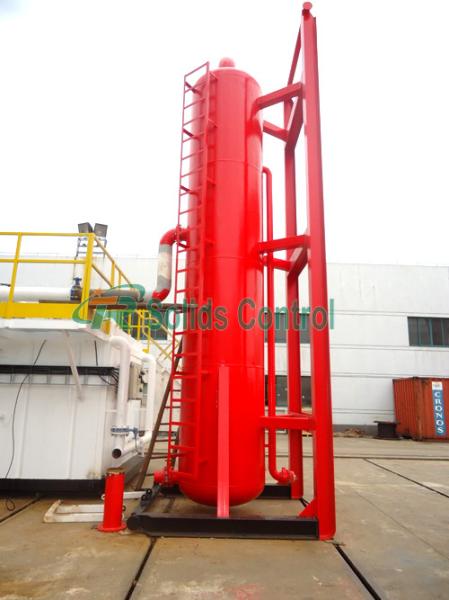 Buy cheap TRZYQ Series Drilling Mud Gas Separator For Safe And Efficient Gas Treatment from wholesalers