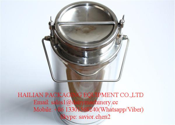 Buy cheap 20 Liter Capacity Stainless Steel Milk Bucket , Milk Drum Milk Can from wholesalers