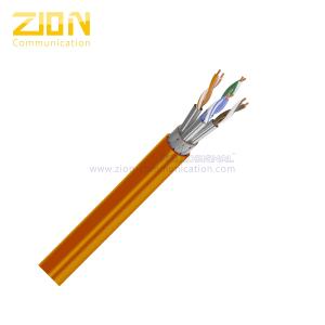 China S / FTP CAT 7A BC PE Twisted Pair Cat 7 Network Cable , Cat7 Patch Cord on sale