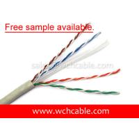 Buy cheap UL Lan Cable Cat6 UTP 24AWG 4Pairs OD5.8mm Free Sample Available product