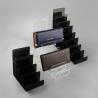 Buy cheap Multi Tier Acrylic Wallet Display Stand Plexiglass Retail Display Free Standing Holder from wholesalers