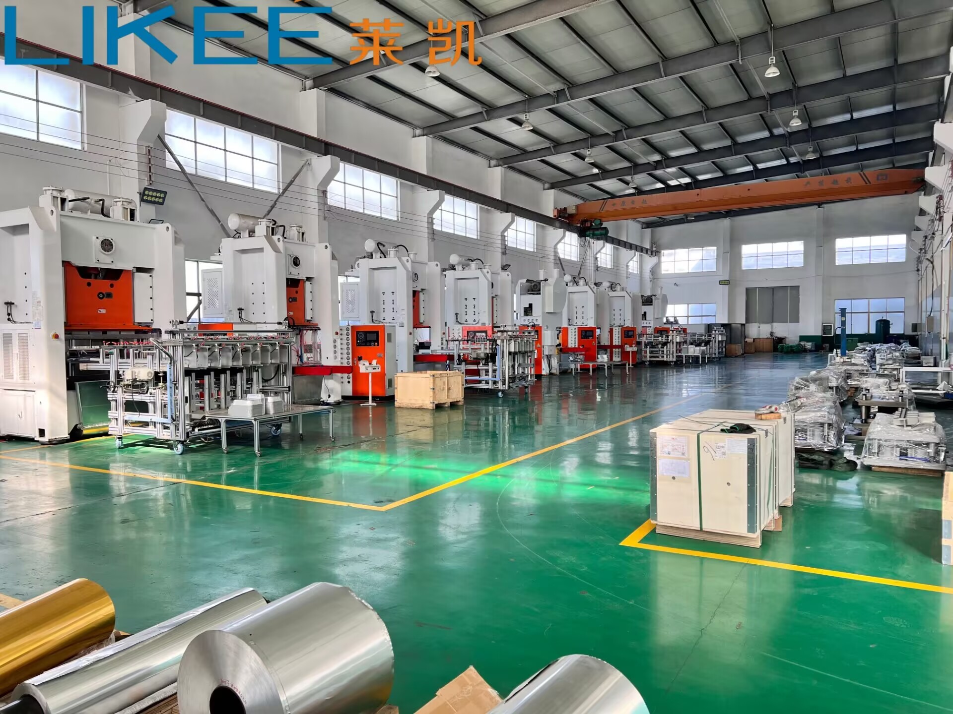 Customized Silver Foil Container Making Machine With 1100*900MM Working Plate