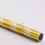 Deluxe Colors Carving Curtain Rod Material Luminium Pole For Decoration