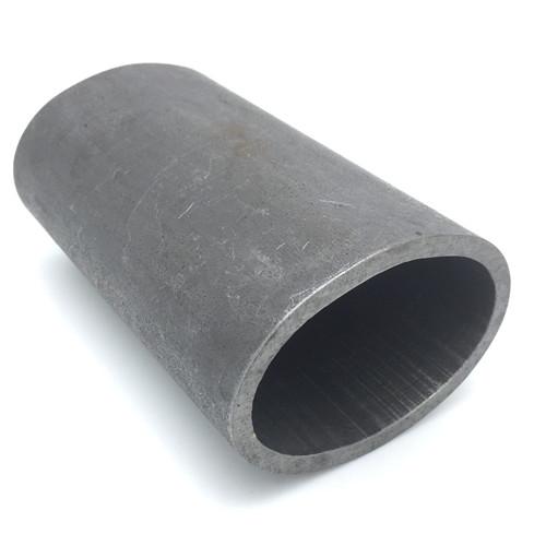 Buy cheap Zinc Plated Elliptical Steel Tubing , High Strength Weldable Oval Metal Tube from wholesalers