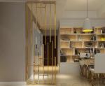 Hairline Gold Stainless Steel Room Dividers For Office/Room/Interior Decoration