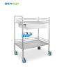 Buy cheap 2 Layers 1 Drawer Hospital Stainless Steel Medical Instrument Trolley from wholesalers
