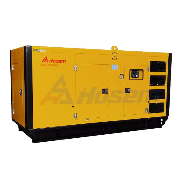 313kVA 250kW Electric Silent Diesel Generator Set With Cummins Engine 6LTAA9.5