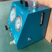 Buy cheap 2900 Bar Blue Hydraulic High Pressure Pump Portable Pneumatic Pump For Tension product