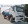 Buy cheap Large 12000L Q235 Vacuum Tank Truck , 6 Tyre Sinotruk HOWO Truck from wholesalers