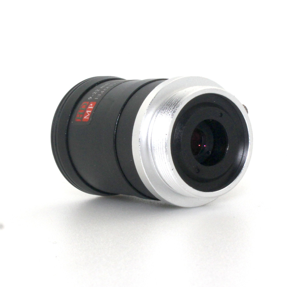 2.0MP 9-22mm 1/3" Varifocal Manual Iris IR lens CS for Surveillance CCD CCTV Camera