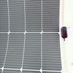 580W Lightweight Flexible Thin Film Solar Panel Hybrid Inverter Soft Solar Roof