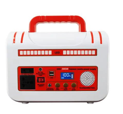 Buy cheap Outdoor Small Portable LiFePO4 Battery Solar Power Station 300w Portable Power Station from wholesalers