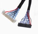 LVDS Cable Copper Conductor Industrial Monitor 1-5m Length UL VW-1 PVC Jacket