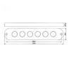 Buy cheap DC12V 90W RGB 180degree LED Swimming Pool Lights from wholesalers