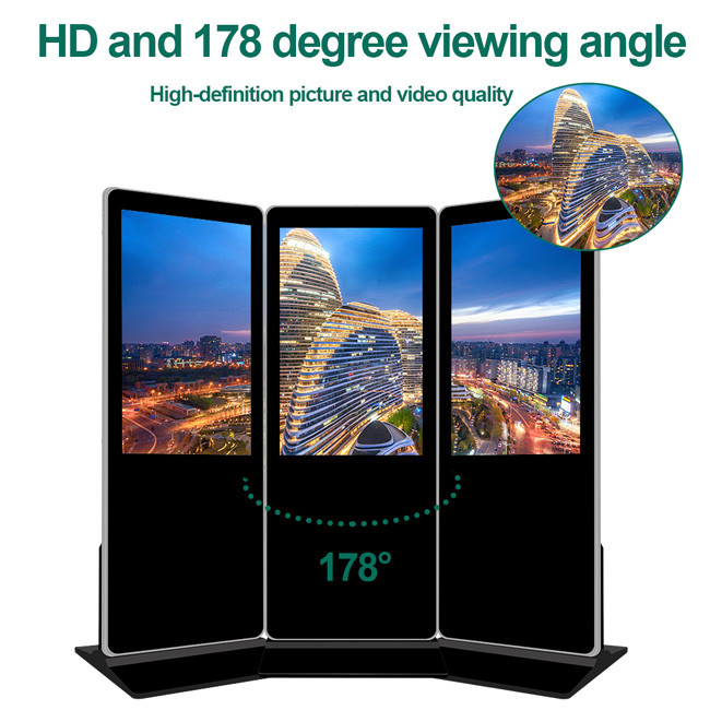 Android Floor Standing Interactive Kiosk 32 Inch Floor Kiosk