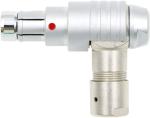 Fischer 3 Pin Male Right Angle Connector S102 For ARRI Alexa / RED DSMC2 For