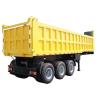 Buy cheap 30CBM 35CBM 40CBM 3/4 Axle Semi Tipper Tipping Trailer for in Nigeria from wholesalers
