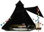 12'x10'x8'Dome Camping Tent 5-6 Person 4 Season Double Layers Waterproof Anti-UV