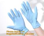 Powder-free non-sterile 100% natural rubber latex examination gloves /gloves