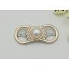 Buy cheap Pearl Clip On Shoe Ornaments Dance Shoe Buckles Environmental Plated Hardwearing from wholesalers