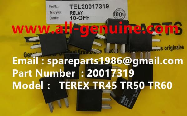Buy cheap TEREX 20017319 RELAY MINING NHL DUMP TRUCK TR35 TR50 TR60 TR100 3305B 3305F 3303 3307 TR45 TR70 MT4400 CUMMINS ALLISON from wholesalers