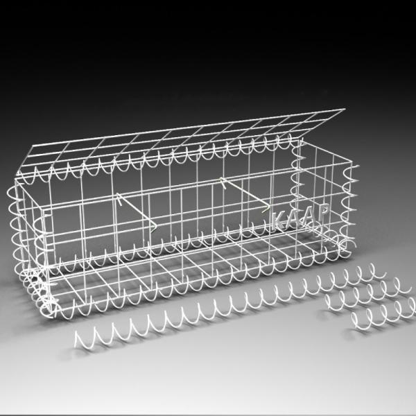 Buy cheap 100 X 100mm Steel Powder Coated Welded Mesh Gabion from wholesalers