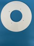 Industrial High Al2O3 99% Aluminum Oxide Ceramic Ring Insulated Wear Resistant