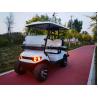 Buy cheap White Color 4 Seater Golf Cart Wheelbase 1630mm AC Motor 3.5 KW Ground Clearance 180mm from wholesalers