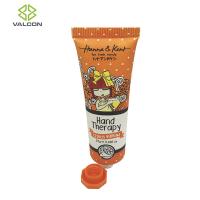 Buy cheap 25ML Cosmetic Plastic Tube Packaging Hexagonal Cap Hand Cream Use product