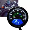 Buy cheap Dual Speed 8-18V 35W Motorcycle Meter LCD Electronic Motorcycle Tachometer from wholesalers