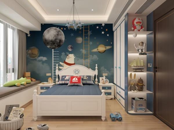 Buy cheap Blue Steel Kids Room Wardrobe Durable Stainless Steel Custom Closet With Wall Panels from wholesalers