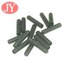 Buy cheap Jiayang aglet Debossed logo matte black color tube shape ABS plastic tipping plastic aglets from wholesalers
