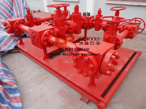 Buy cheap Hydraulic Downhole CC 3 1/8" 5000psi Choke Manifold from wholesalers