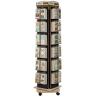 Buy cheap Retail Store Spinner Display Rack Wooden Bumper Sticker Display Rack from wholesalers