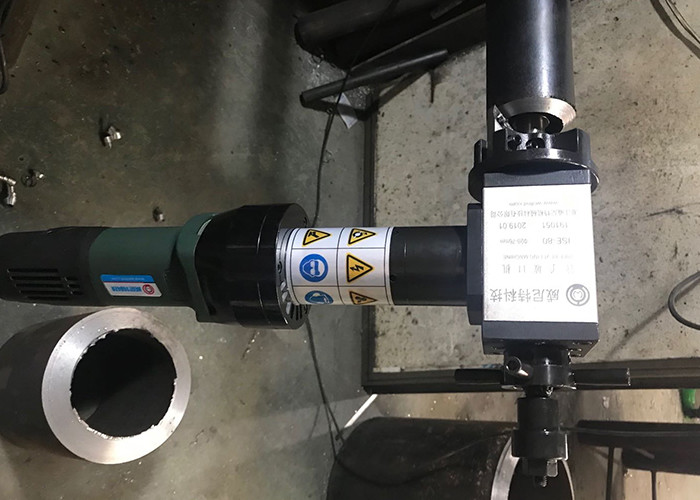 Handheld Electric Pipe Beveling Machine 55r/Min Rotation 1500w
