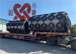 Qingdao Xincheng Boat Pneumatic Rubber Fender Rib Type Grey Color