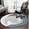 Buy cheap Living Room Geometric Decorative Carpet Chair Floor Mat Round Computer Chair from wholesalers