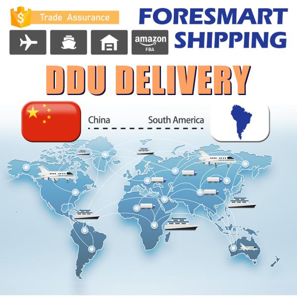 Buy cheap TUV China To South America DDU Duties Unpaid Shipping from wholesalers