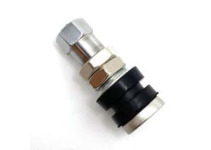 China Car Truck Motorcycle Tire Valve VAMD161 , Flush Mount Metal Bolt In Tire Valves With Cap on sale