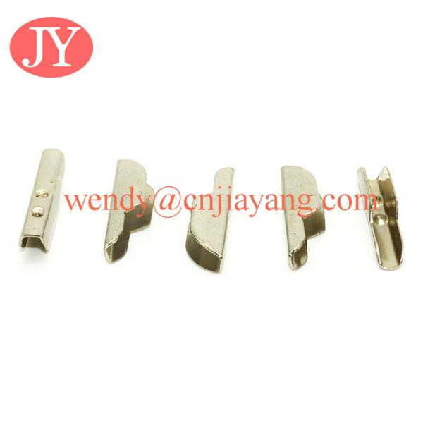 Buy cheap Silver plating 22mm metal T tip barb clips for cord from wholesalers