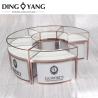 Buy cheap Modern Round Stainless Steel Showcase For Jewelry Store, No Installation Customization Jewelry Showcase from wholesalers