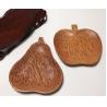 Buy cheap Polygon Coconut Wooden Serving Plates Handcrafted Traditional Dinner Plate from wholesalers