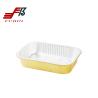 Buy cheap 580ml Golden Colored Aluminum Foil Pans With Sealing Lid from wholesalers