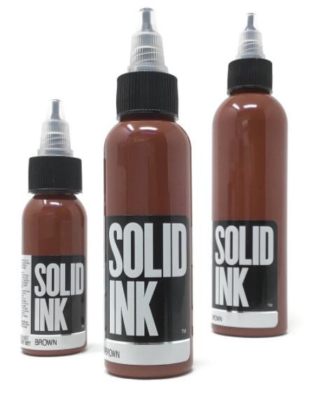 Buy cheap Natural Looking Permanent Makeup Pigment Solid Ink Tattoo Ink Vegan Chocolate 30ML from wholesalers