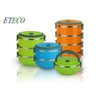 Buy cheap Stackable Outdoor Picnics Stainless Steel Bento Box Food Storage Lead Free product