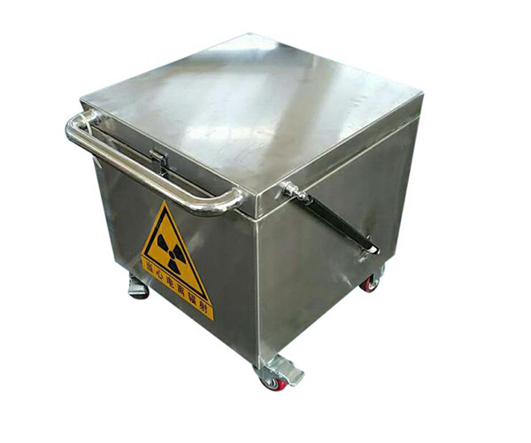 Nuclear and Medical Waste Box Radioactive Source Storage Lead Shielded Box