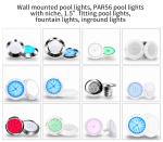 2 Inch Fiberglass Pool LED Lights