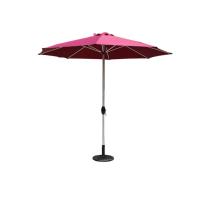 Buy cheap Commercial Heavy Duty Wooden UV Beach Umbrella 3.00mm Ribs Manual Open Close product