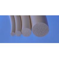 Buy cheap Extruded Silicone Sponge Rubber Foam Tape Strip With High Temp Tolerant product