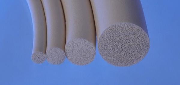 Buy cheap Extruded Silicone Sponge Rubber Foam Tape Strip With High Temp Tolerant from wholesalers